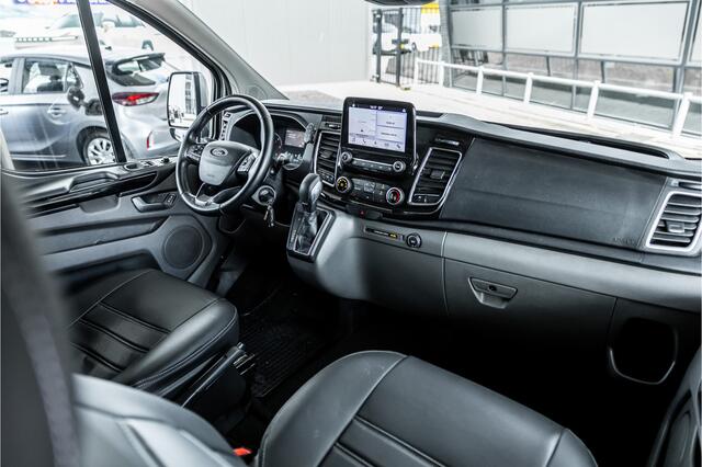 Ford TRANSIT CUSTOM 300 2.0 TDCI 170 PK L2H1 Limited DC | Bi-Xenon | ACC | L+R Schuifdeur | CarPlay | Camera | Stoelverwarming | Navigatie | Orig. NL Auto | 1e eigenaar | Nieuwe APK