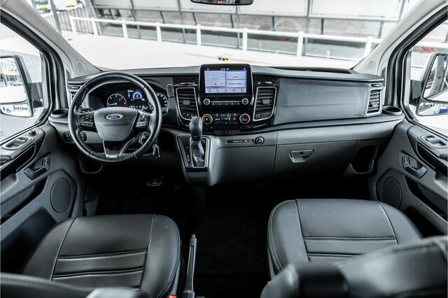 Ford TRANSIT CUSTOM 300 2.0 TDCI 170 PK L2H1 Limited DC | Bi-Xenon | ACC | L+R Schuifdeur | CarPlay | Camera | Stoelverwarming | Navigatie | Orig. NL Auto | 1e eigenaar | Nieuwe APK
