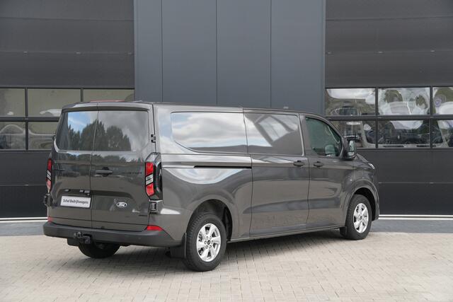 Ford TRANSIT CUSTOM 320 2.0 TDCI L2H1 Trend 170pk AWD 4x4 INCLUSIEF BPM - 2x Schuif - 1+1 Stoel - Trekhaak - Stoel/Stuurverwarming - ACC - Blindspot - Rijklaar