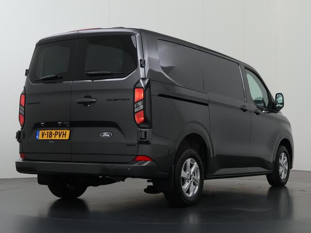 Ford TRANSIT CUSTOM 320 | 2.0 TDCI | AUT. | L1 H1 | AWD | LIMITED 4X4 | 3-ZITS | NAVIGATIE | ACHTERUITRIJCAMERA | STOELVERWARMING | APPLE CARPLAY/ANDROID AUTO | CRUISE CONTROL | VOORRUITVERWARMING | SPIEGELVERWARMING