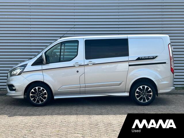 Ford TRANSIT CUSTOM 310 2.0 TDCI L1H1 Sport DC Automaat LM velgen Camera Cruise Airco Dubbele schuifdeur