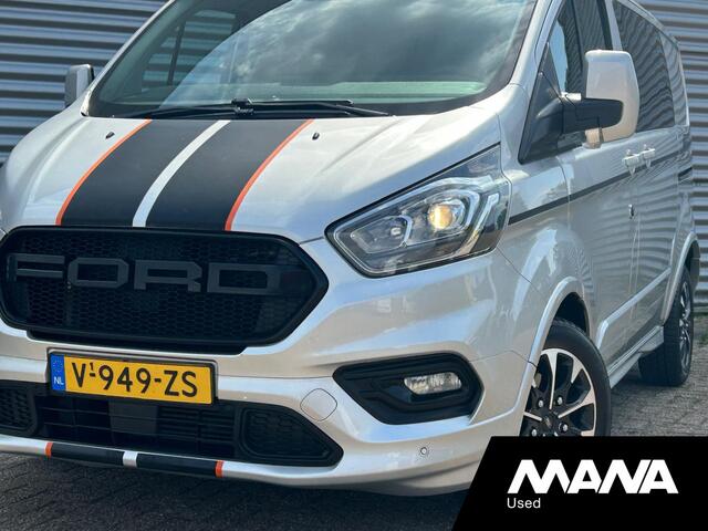 Ford TRANSIT CUSTOM 310 2.0 TDCI L1H1 Sport DC Automaat LM velgen Camera Cruise Airco Dubbele schuifdeur