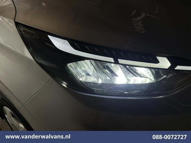 Ford TRANSIT CUSTOM 2.0 TDCI 136pk L2H1 Euro6 Airco | Camera | Navigatie | Apple Carplay | LED | Cruisecontrol Android Auto, 2800kg trekhaak, Parkeersensoren, Verwarmde voorruit, Bijrijdersbank