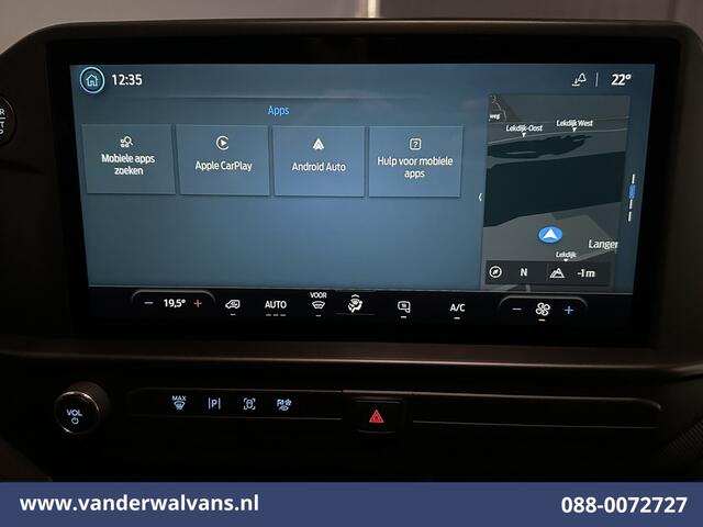 Ford TRANSIT CUSTOM 2.0 TDCI 136pk L2H1 Euro6 Airco | Camera | Navigatie | Apple Carplay | LED | Cruisecontrol Android Auto, 2800kg trekhaak, Parkeersensoren, Verwarmde voorruit, Bijrijdersbank