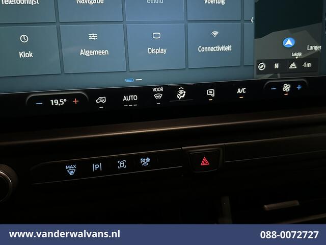 Ford TRANSIT CUSTOM 2.0 TDCI 136pk L2H1 Euro6 Airco | Camera | Navigatie | Apple Carplay | LED | Cruisecontrol Android Auto, 2800kg trekhaak, Parkeersensoren, Verwarmde voorruit, Bijrijdersbank