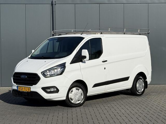 Ford TRANSIT CUSTOM 2.0 TDCI / L1H1 / 1e EIG. / 2.5 TONS TREKHAAK / IMPERIAAL / 3-ZITS / STOEL -EN VOORRUIT VERWARMING / CRUISE / AIRCO