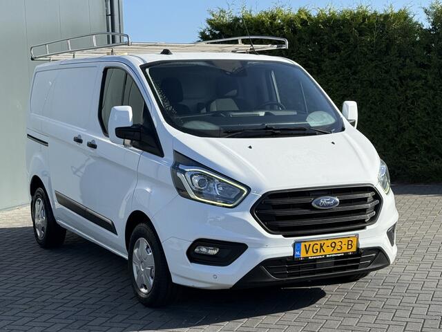 Ford TRANSIT CUSTOM 2.0 TDCI / L1H1 / 1e EIG. / 2.5 TONS TREKHAAK / IMPERIAAL / 3-ZITS / STOEL -EN VOORRUIT VERWARMING / CRUISE / AIRCO