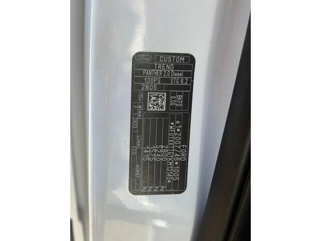 Ford TRANSIT CUSTOM 2.0TDCI L1H1 Airco Navi Cruisecontrol Trekhaak EURO 6