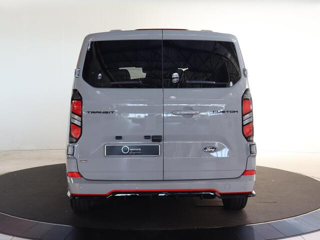 Ford TRANSIT CUSTOM 320 2.5 PHEV L2H1 Grey Platinum DC Dubbele Cabine Grey Platinum UNIEK!