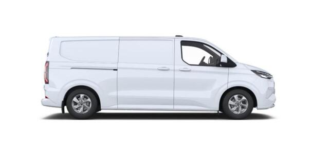 Ford TRANSIT CUSTOM E-Transit 340 L2H1 Limited 71 kWh 218pk | Laadvloer bescherming | 12-weg verstel- en verwarmbare AGR bestuurders- en passagiersstoel Laadvloer bescherming,12-weg verstel- en verwarmbare AGR bestuurders- en passagiersstoel | Trekhaakvoorbereiding | 17 inch lichtmetalen velgen (Carbonised Grey) | Driver Assistent Pack Ultimate | AGM accu | BEV 3-fase oplaadkabel (mode 3, 32A, 10m)