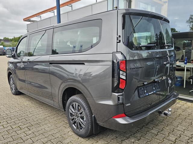 Ford TRANSIT CUSTOM 340 2.5 PHEV L2H1 Limited 233pk | Kombi | Incl. BTW/BPM | Dubbele zijschuifdeur | Privacy Glass | Inklapbare trekhaak | Verwarmbare bijrijdersbank | 17 inch lichtmetalen velgen | Driver Assistance Pack Premium | Verwarmbaar stuurwiel