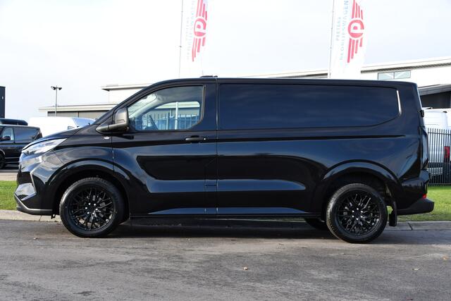 Ford TRANSIT CUSTOM 300 2.0 TDCI L1H1 Black Edition Virtual, Cruise, Carplay, Camera, LED, Automaat, 136pk, Stoelverwarming, Multimedia, Uniek!