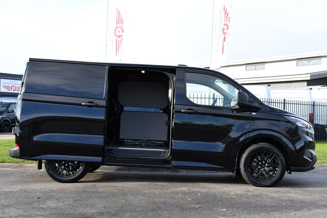 Ford TRANSIT CUSTOM 300 2.0 TDCI L1H1 Black Edition Virtual, Cruise, Carplay, Camera, LED, Automaat, 136pk, Stoelverwarming, Multimedia, Uniek!
