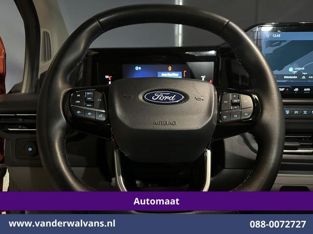 Ford TRANSIT CUSTOM 2.0 TDCI 136pk Automaat L1H1 Euro6 Airco | Camera | Navigatie | LED | LM Velgen | Apple Carplay Android Auto, Stoelverwarming, Verwarmde voorruit, Parkeersensoren, Bijrijdersbank