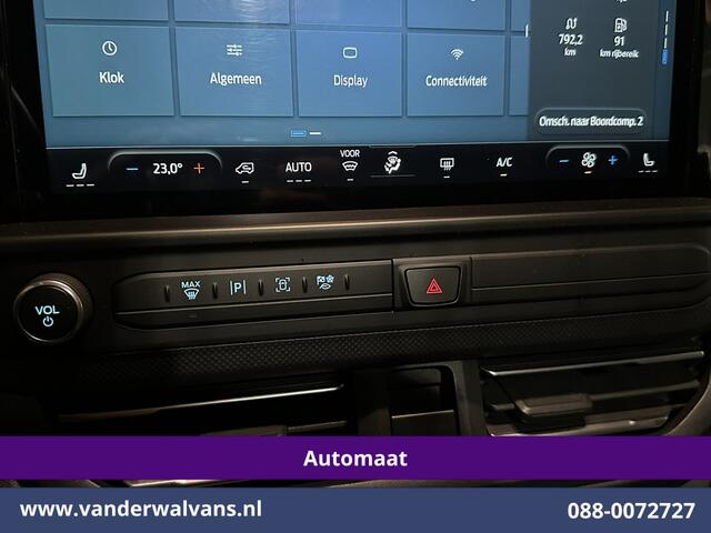 Ford TRANSIT CUSTOM 2.0 TDCI 136pk Automaat L1H1 Euro6 Airco | Camera | Navigatie | LED | LM Velgen | Apple Carplay Android Auto, Stoelverwarming, Verwarmde voorruit, Parkeersensoren, Bijrijdersbank