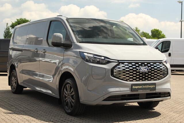 Ford TRANSIT CUSTOM E-Transit 340 L2H1 Limited | 71 kWh | 160kW/218pk | L+R Schuifdeur | Driver Assist | 360gr Camera | Pro Power | Adaptive Cruise | Lease 753,- p/m