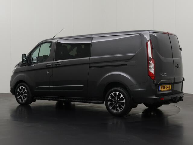 Ford TRANSIT CUSTOM 2.0TDCI L170PK Automaat Lang Limited Dubbele Cabine | 6-Persoons | Navigatie | Camera | 2xSchuifdeur | Trekhaak