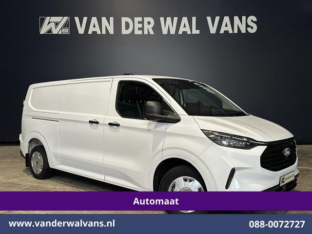 Ford TRANSIT CUSTOM 2.0 TDCI 170pk Automaat L2H1 Euro6 Airco | Camera | Apple Carplay | LED | Cruisecontrol Android Auto, Verwarmde voorruit, Stoelverwarming, Parkeersensoren, Bijrijdersbank
