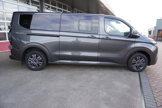 Ford TRANSIT CUSTOM 340L 2.5 PHEV 233PK L2H1 Limited 9 Persoons PHEV Automaat Hybride | Airco | Adap. Cruise | Navigatie | 360 Camera | Schuifdeur L+R