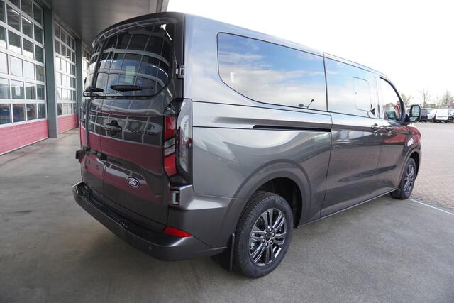 Ford TRANSIT CUSTOM 340L 2.5 PHEV 233PK L2H1 Limited 9 Persoons PHEV Automaat Hybride | Airco | Adap. Cruise | Navigatie | 360 Camera | Schuifdeur L+R