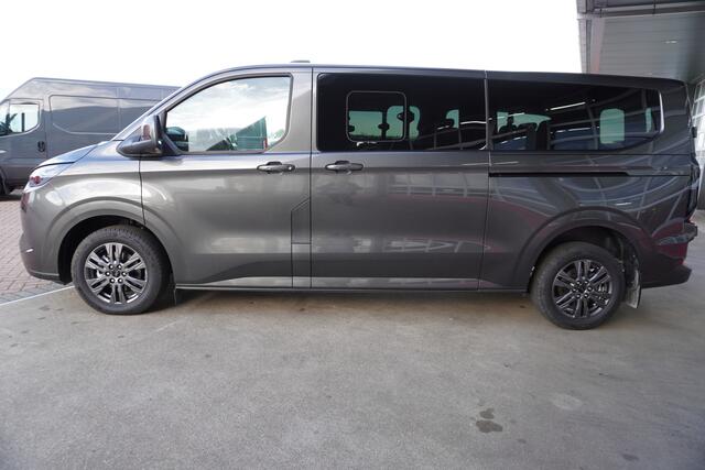 Ford TRANSIT CUSTOM 340L 2.5 PHEV 233PK L2H1 Limited 9 Persoons PHEV Automaat Hybride | Airco | Adap. Cruise | Navigatie | 360 Camera | Schuifdeur L+R