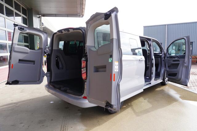 Ford TRANSIT CUSTOM 340L 2.5 PHEV 233PK L2H1 Limited 9 Persoons PHEV Automaat Hybride | Airco | Adap. Cruise | Navigatie | 360 Camera | Schuifdeur L+R