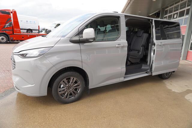 Ford TRANSIT CUSTOM 340L 2.5 PHEV 233PK L2H1 Limited 9 Persoons PHEV Automaat Hybride | Airco | Adap. Cruise | Navigatie | 360 Camera | Schuifdeur L+R