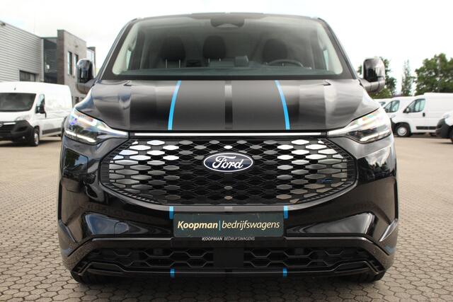 Ford TRANSIT CUSTOM E-Transit 340 L2H1 Sport | 71kWh | 160kW/218pk | Trekgewicht 2300kg | ProPower | Koplampen Adap. | Camera | Carplay/Android | Lease 771,- p/m