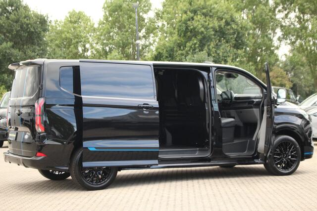 Ford TRANSIT CUSTOM E-Transit 340 L2H1 Sport | 71kWh | 160kW/218pk | Trekgewicht 2300kg | ProPower | Koplampen Adap. | Camera | Carplay/Android | Lease 771,- p/m