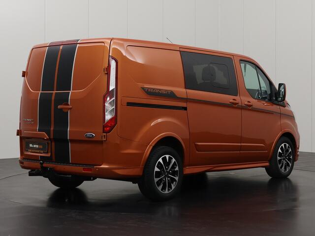 Ford TRANSIT CUSTOM 2.0TDCi 170PK Automaat Dubbele Cabine Sport | Leder | 2xSchuifdeur | Airco | Cruie