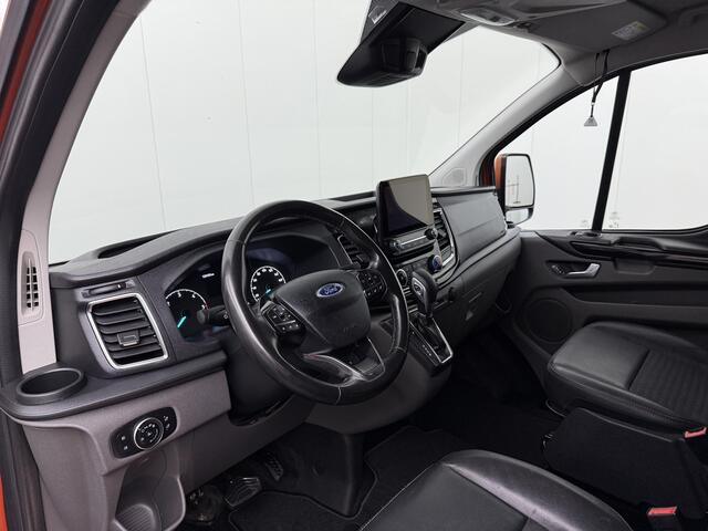 Ford TRANSIT CUSTOM 2.0TDCi 170PK Automaat Dubbele Cabine Sport | Leder | 2xSchuifdeur | Airco | Cruie