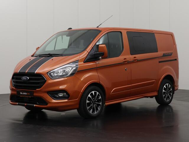Ford TRANSIT CUSTOM 2.0TDCi 170PK Automaat Dubbele Cabine Sport | Leder | 2xSchuifdeur | Airco | Cruie
