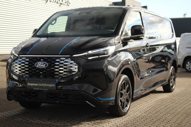 Ford TRANSIT CUSTOM E-Transit 340 L2H1 Sport | 71kWh | 160kW/218pk | Trekgewicht 2300kg | Driver Assist | Pro Power | Camera | Carplay/Android | Lease 806,- p/m