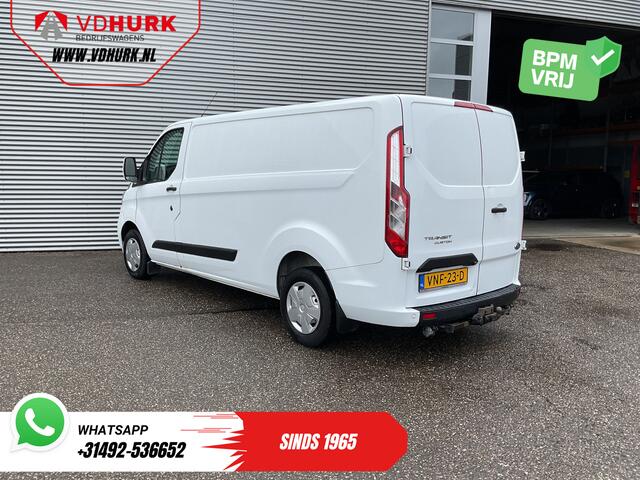 Ford TRANSIT CUSTOM 2.0 TDCI 130 pk L2 Trend Carplay/ 2.8T trekverm./ Camera/ PDC/ Cruise/ Trekhaak/ Airco