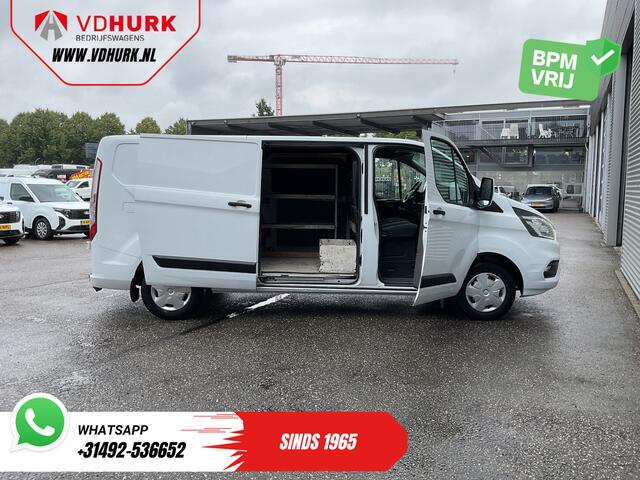 Ford TRANSIT CUSTOM 2.0 TDCI 130 pk L2 Trend Carplay/ 2.8T trekverm./ Camera/ PDC/ Cruise/ Trekhaak/ Airco