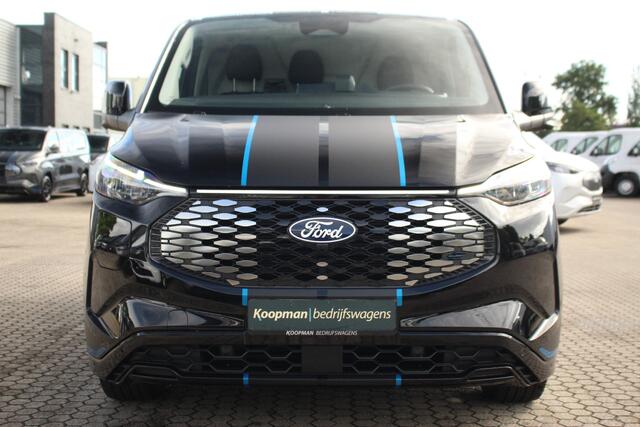 Ford TRANSIT CUSTOM E-Transit 320 L1H1 Sport | 71kWh | 160kW/218pk | Trekgewicht 2300kg | Driver Assist | Adap. Cruise | Stoel+Stuurverw. | Camera | Carplay/Android | Lease 788,- p/m