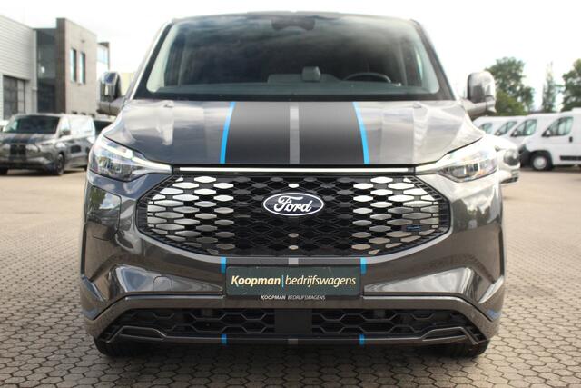 Ford TRANSIT CUSTOM E-Transit 320 L2H1 Sport DC 71 kWh | 160kW/218pk | Trekgewicht 2300kg | Driver Assist | Adap. Cruise | Stoel+Stuurverw. | Camera | Carplay/Android | Lease 842,- p/m