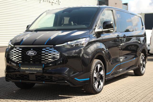 Ford TRANSIT CUSTOM E-Transit 320 L2H1 Sport DC 71 kWh | 160kW/218pk | Trekgewicht 2300kg | Driver Assist | Adap. Cruise | Stoel+Stuurverw. | Camera | Carplay/Android | Lease 842,- p/m
