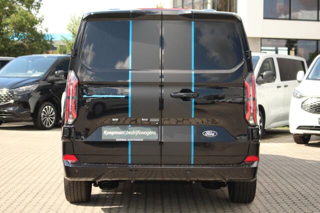 Ford TRANSIT CUSTOM E-Transit 320 L2H1 Sport DC 71 kWh | 160kW/218pk | Trekgewicht 2300kg | Driver Assist | Adap. Cruise | Stoel+Stuurverw. | Camera | Carplay/Android | Lease 842,- p/m