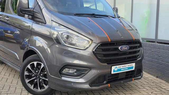 Ford TRANSIT CUSTOM 320 2.0 TDCI L1H1 Sport DC 185pk Automaat, Dubbel Cabine, 2 x schuifdeur, Bi-Xenon, Camera, Pdc,