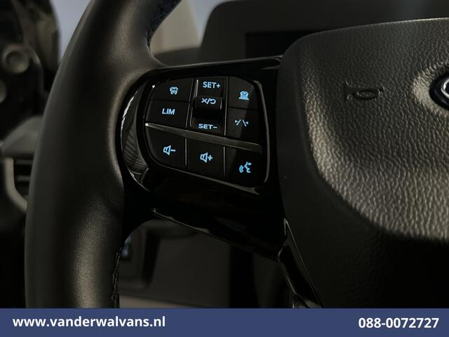 Ford TRANSIT CUSTOM 2.0 TDCI 136pk L2H1 Euro6 Airco | Camera | Navigatie | LED | Apple Carplay | Adaptieve Cruisecontrol Android Auto, Stoelverwarming, Verwarmde voorruit, Parkeersensoren, Bijrijdersbank