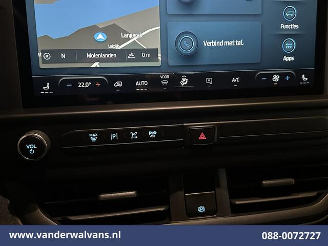 Ford TRANSIT CUSTOM 2.0 TDCI 136pk L2H1 Euro6 Airco | Camera | Navigatie | LED | Apple Carplay | Adaptieve Cruisecontrol Android Auto, Stoelverwarming, Verwarmde voorruit, Parkeersensoren, Bijrijdersbank