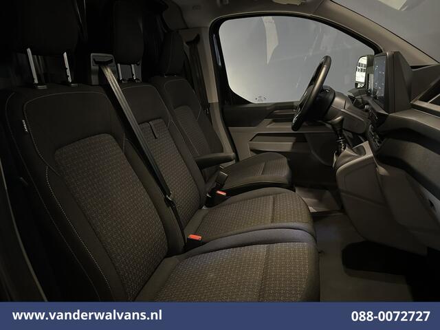 Ford TRANSIT CUSTOM 2.0 TDCI 136pk L2H1 Euro6 Airco | Camera | Navigatie | LED | Apple Carplay | Adaptieve Cruisecontrol Android Auto, Stoelverwarming, Verwarmde voorruit, Parkeersensoren, Bijrijdersbank