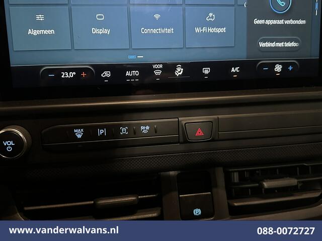 Ford TRANSIT CUSTOM 2.0 TDCI 136pk L1H1 Euro6 Airco | Camera | LED | Apple Carplay | Cruisecontrol Android Auto, Verwarmde voorruit, Parkeersensoren, Bijrijdersbank