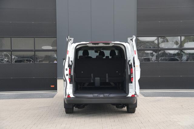Ford TRANSIT CUSTOM 340 2.5 PHEV L2H1 Kombi Trend 9 zits - Carplay - Camera - Navigatie - Airco achterin - Verwarmd stuurwiel - Rijklaar