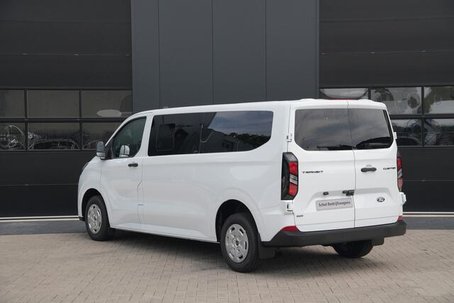 Ford TRANSIT CUSTOM 340 2.5 PHEV L2H1 Kombi Trend 9 zits - Carplay - Camera - Navigatie - Airco achterin - Verwarmd stuurwiel - Rijklaar