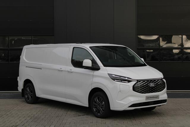 Ford TRANSIT CUSTOM E-Transit 340 L2H1 Limited 218pk - 2x Schuif - LED - 360 Camera - B&O - ACC - Navi - Stoel/Stuurverwarming - Rijklaar