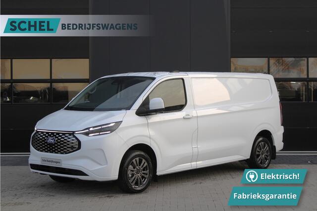 Ford TRANSIT CUSTOM E-Transit 340 L2H1 Limited 218pk - LED - 360 Camera - B&O - ACC - Navi - Stoel/Stuurverwarming - Rijklaar