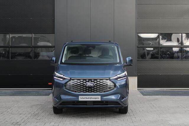 Ford TRANSIT CUSTOM E-Transit 340 L2H1 Limited 218pk - 2x Schuif - LED - 360 Camera - B&O - ACC - Navi - Stoel/Stuurverwarming - Rijklaar