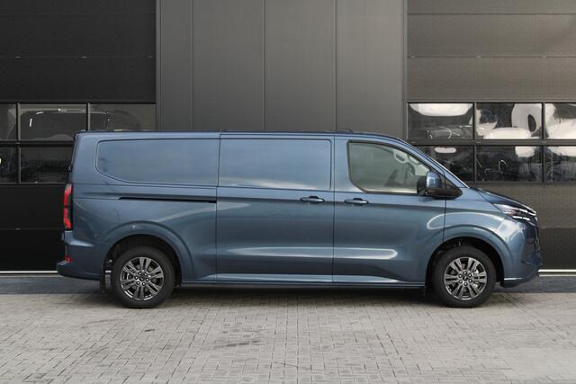 Ford TRANSIT CUSTOM E-Transit 340 L2H1 Limited 218pk - 2x Schuif - LED - 360 Camera - B&O - ACC - Navi - Stoel/Stuurverwarming - Rijklaar